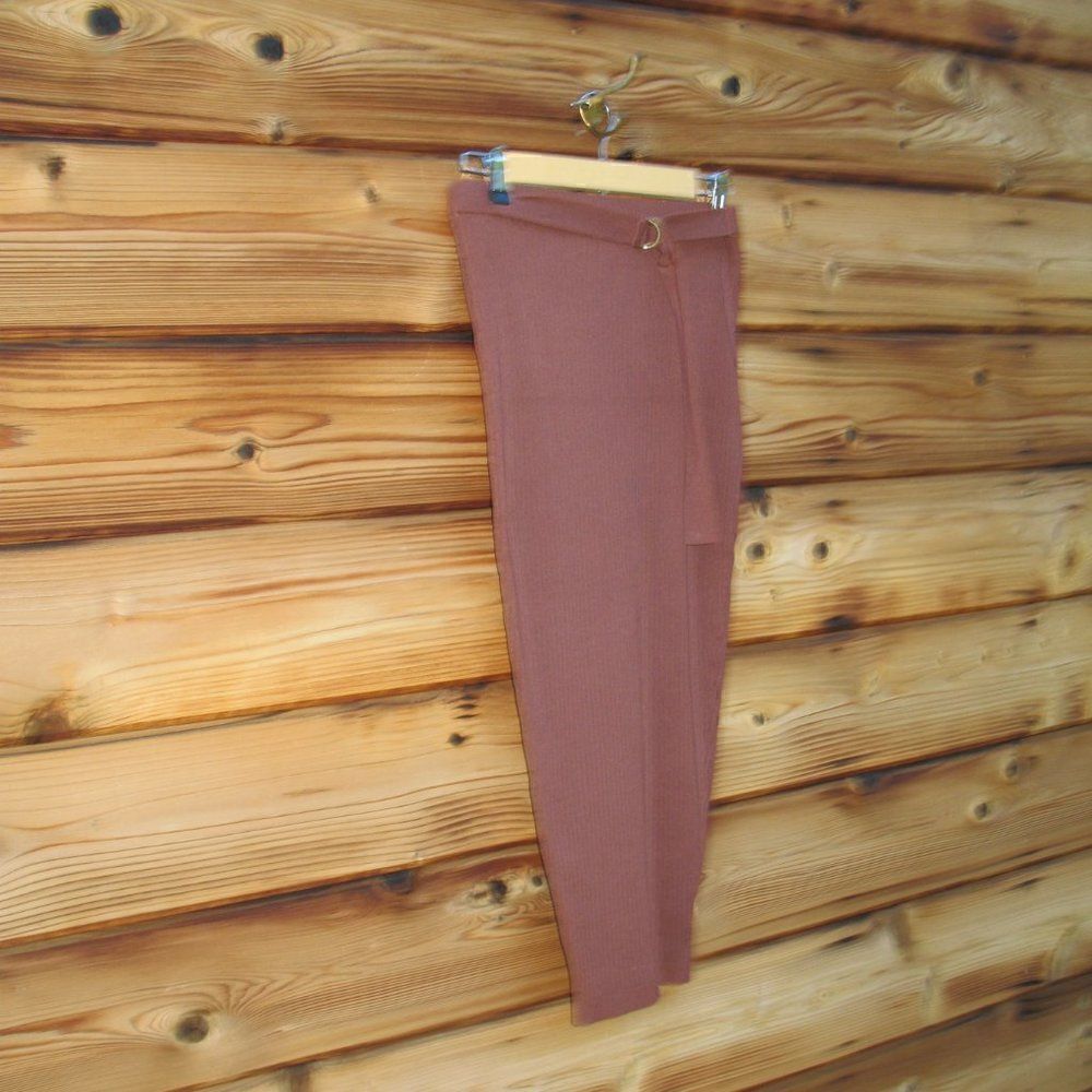 Naked Wardrobe Ribbed Body Con Midi Skirt - Picture 3 of 8